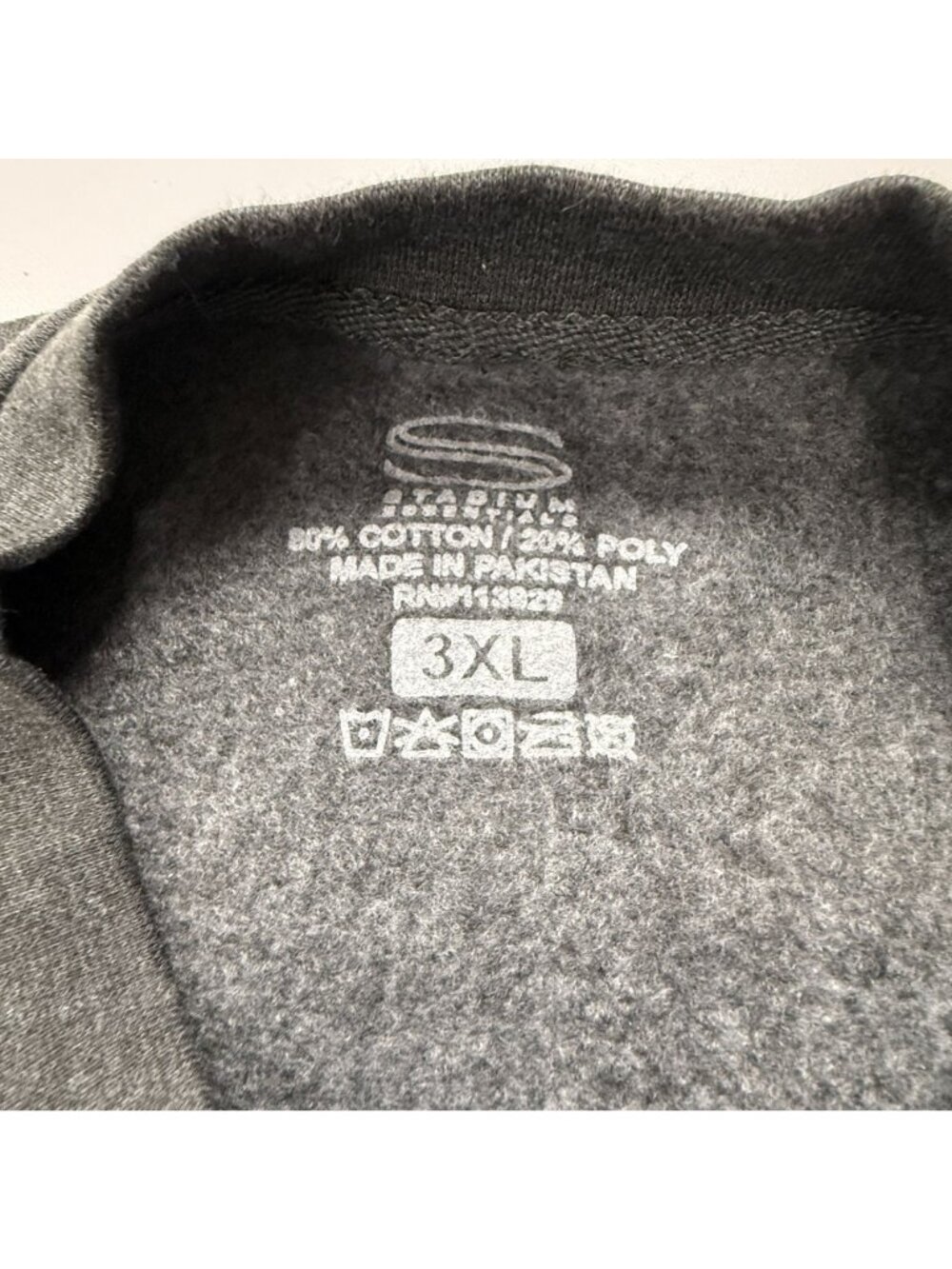 North Carolina Football Club NCFC Sweatshirt NWT Size 3XL Charcoal Heather - Picture 4 of 8